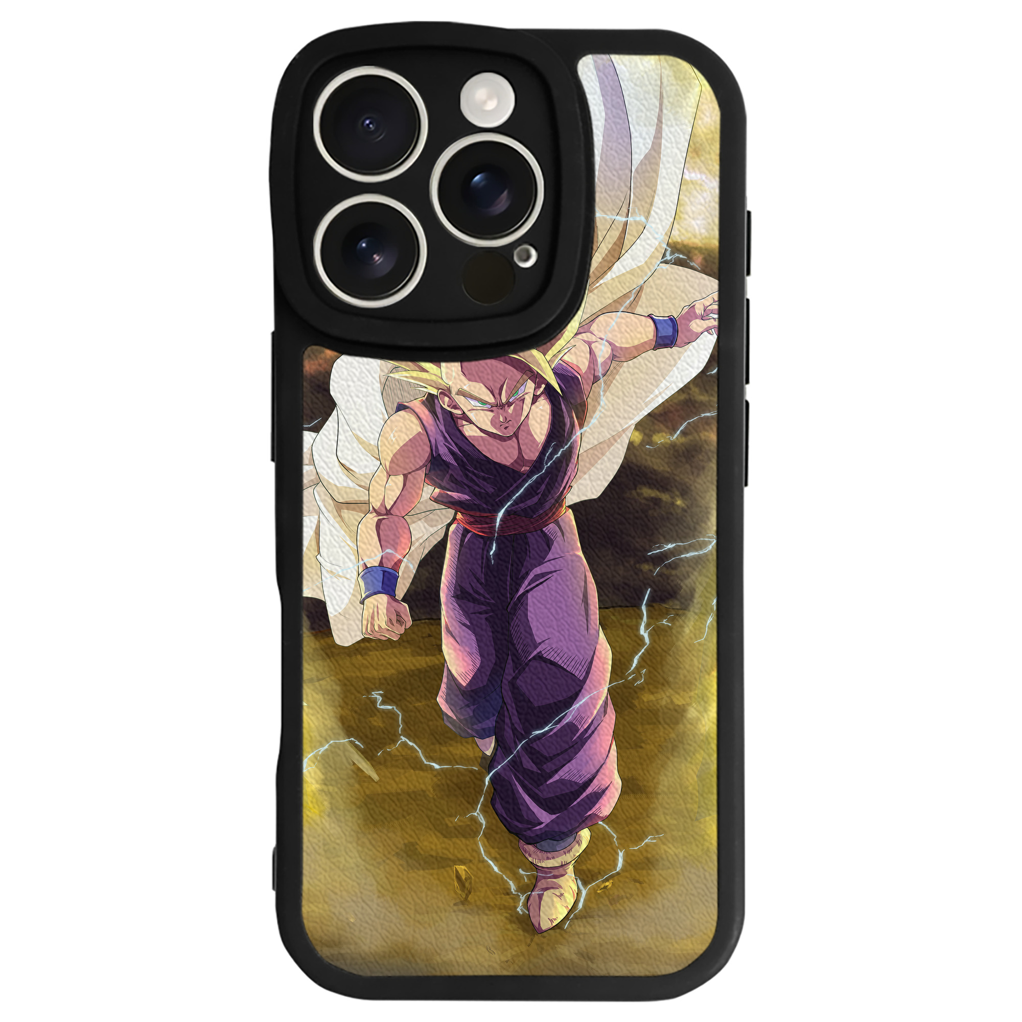 （画像用） ドラゴンボール DRAGON BALL 【iPhone 16シリーズ対応】シリコンスマホケース（レザー調） 材質：シリコン